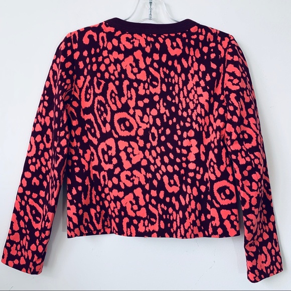 GAP Leopard Print Cropped Jacket - Picture 6 of 7